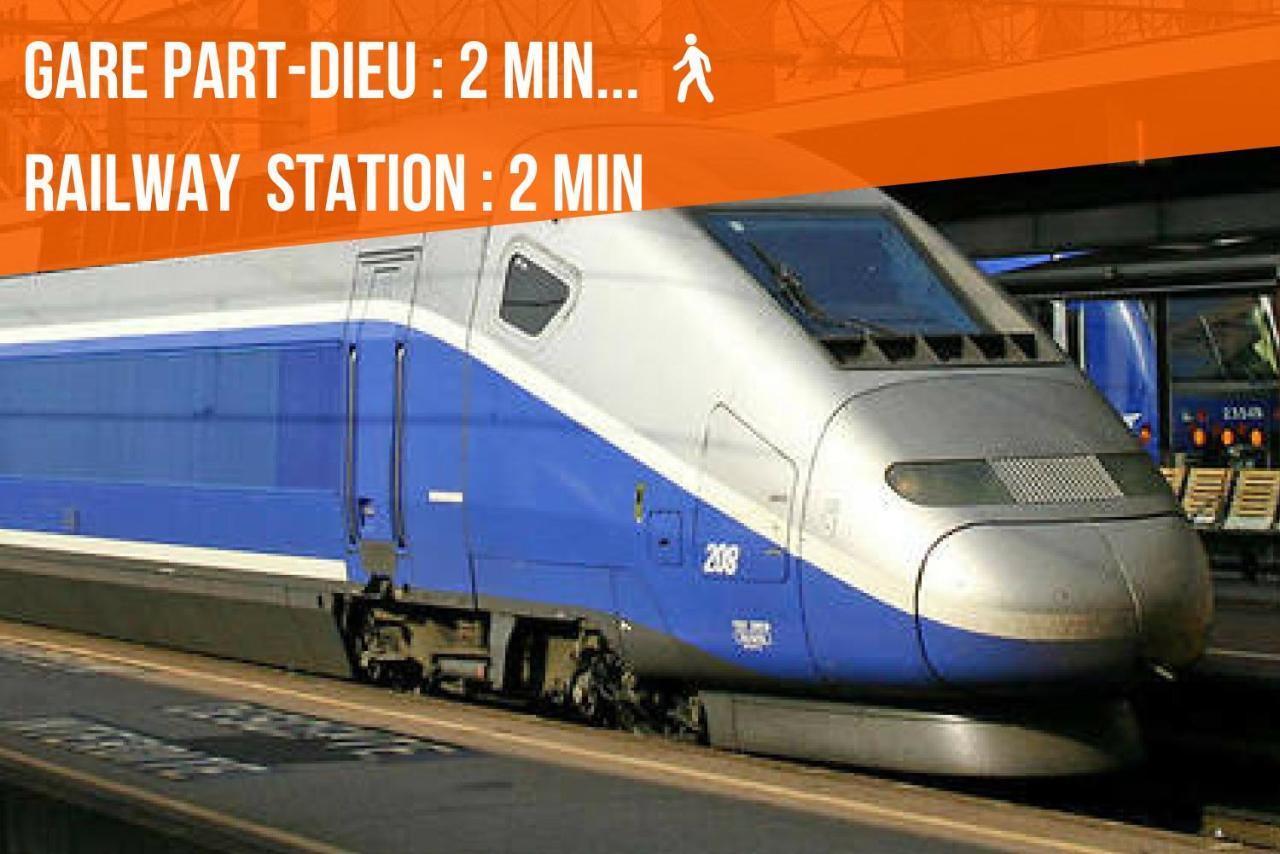 Studios Part-Dieu Gare - Homalyon Bagian luar foto